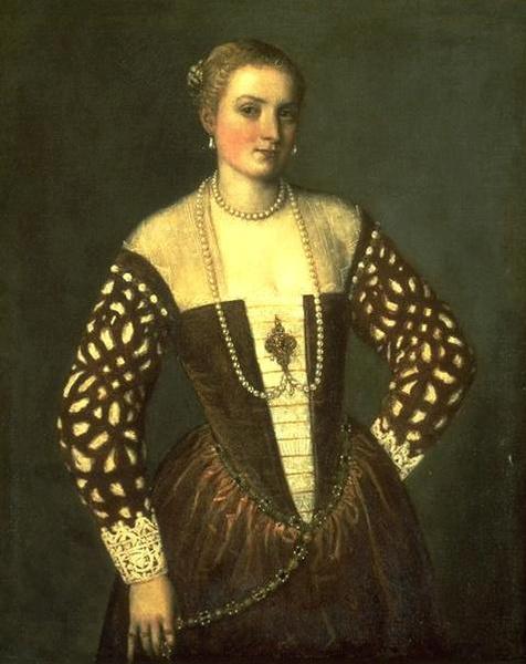 Paolo Veronese Portrait de femme oil painting image